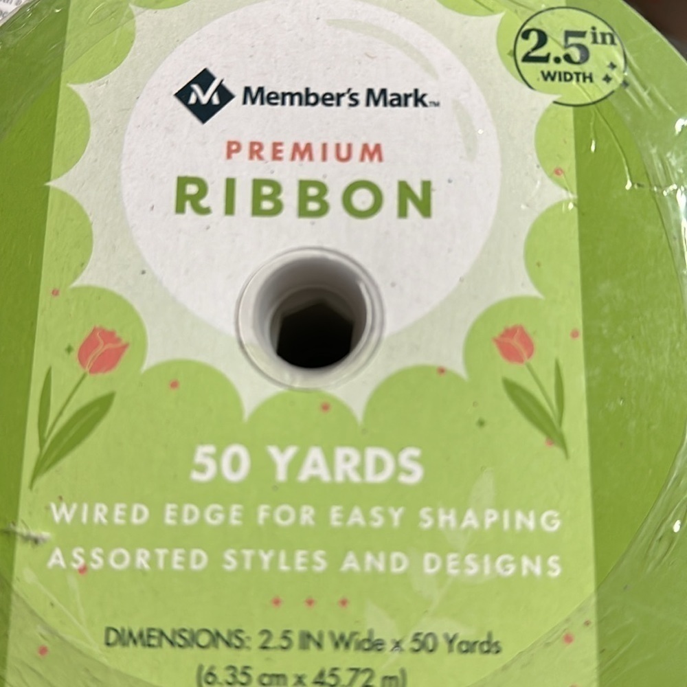 Member's Mark | Holiday | Nwt Hello Spring Truck Ribbon Wired Craft ...